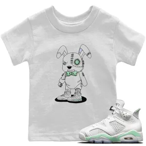 - Air Cyborg Heavy discount Kids Bunny Tops Mint Foam Jordan 6 Timeless