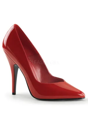 5" Kitten Heel Classic Pointed Toe Pump