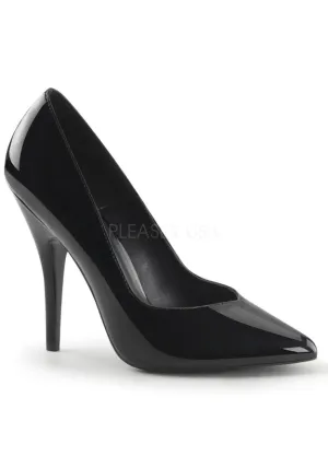 5" Kitten Heel Classic Pointed Toe Pump