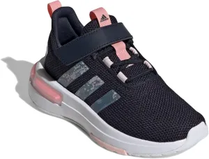 adidas Racer TR23 Elastic Lace Sneaker, Ink/Semi Pink Spark/Sandy Pink, 6.5 US Unisex Big Kid