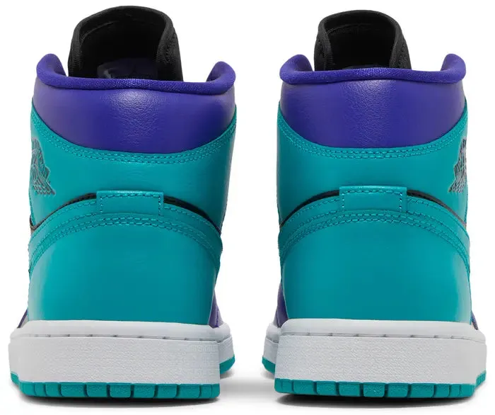 Air Jordan 1 Mid 'Black Grape' (WMNS)
