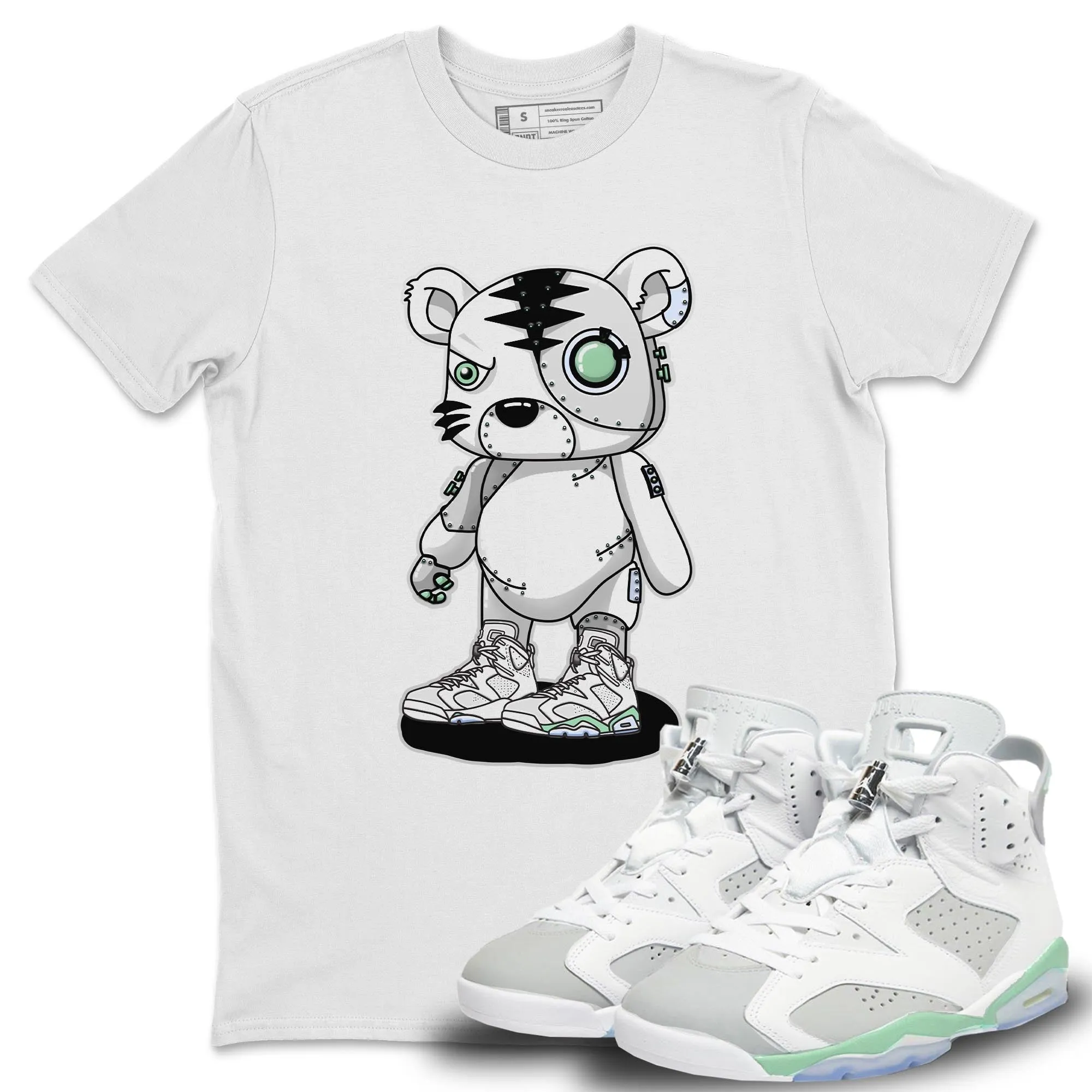 Air Unisex 5-star rated Foam Premium for less Mint Cyborg - Jordan Tops 6 Tiger