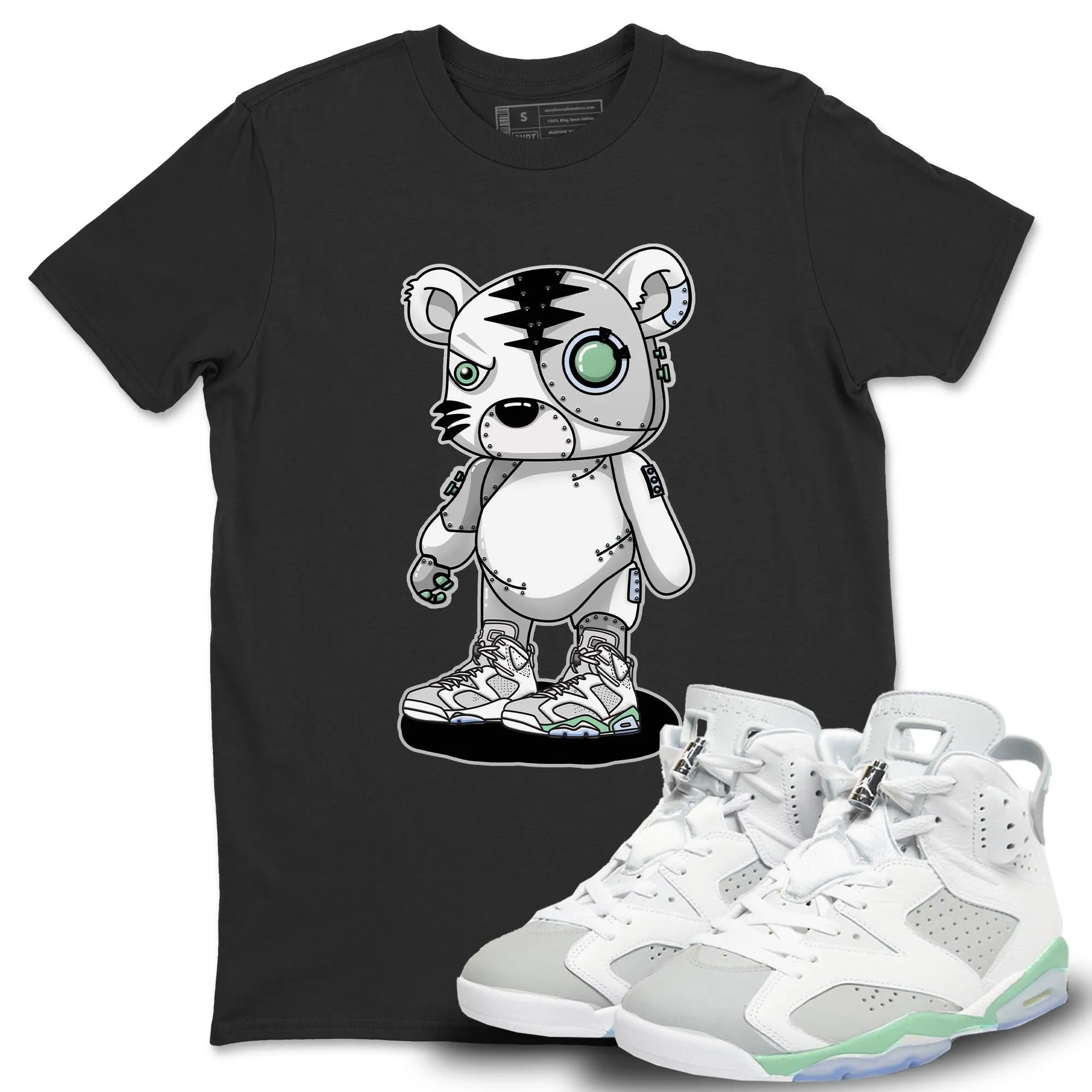 Air Unisex 5-star rated Foam Premium for less Mint Cyborg - Jordan Tops 6 Tiger