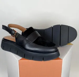 Alfie & Evie Boost Black/Black Pony Leather