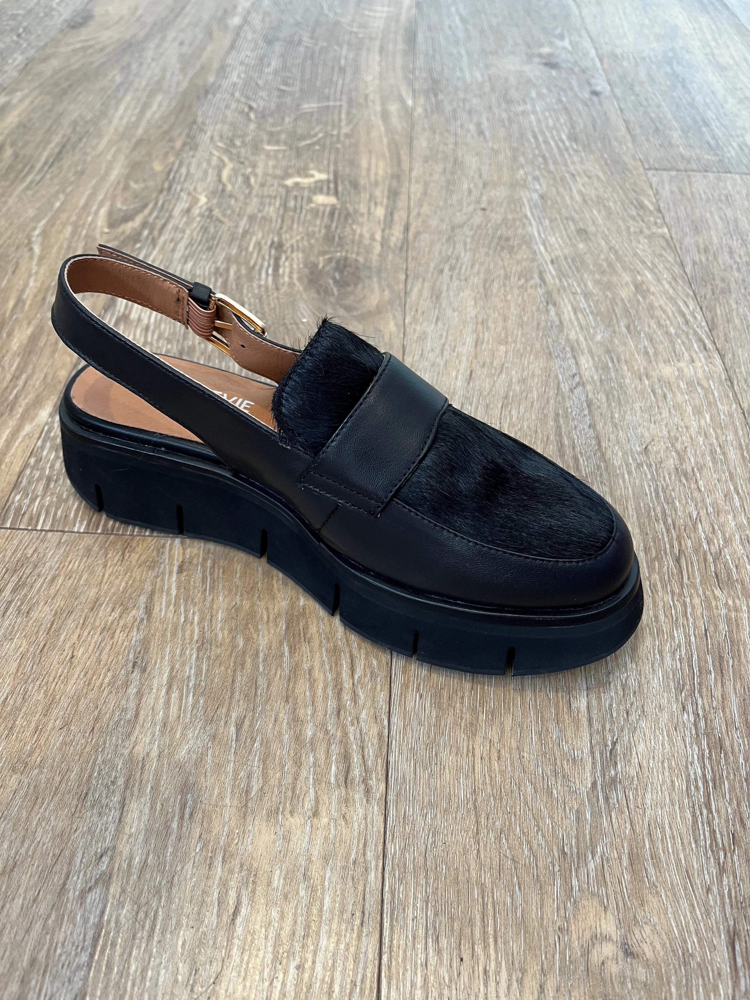 Alfie & Evie Boost Black/Black Pony Leather