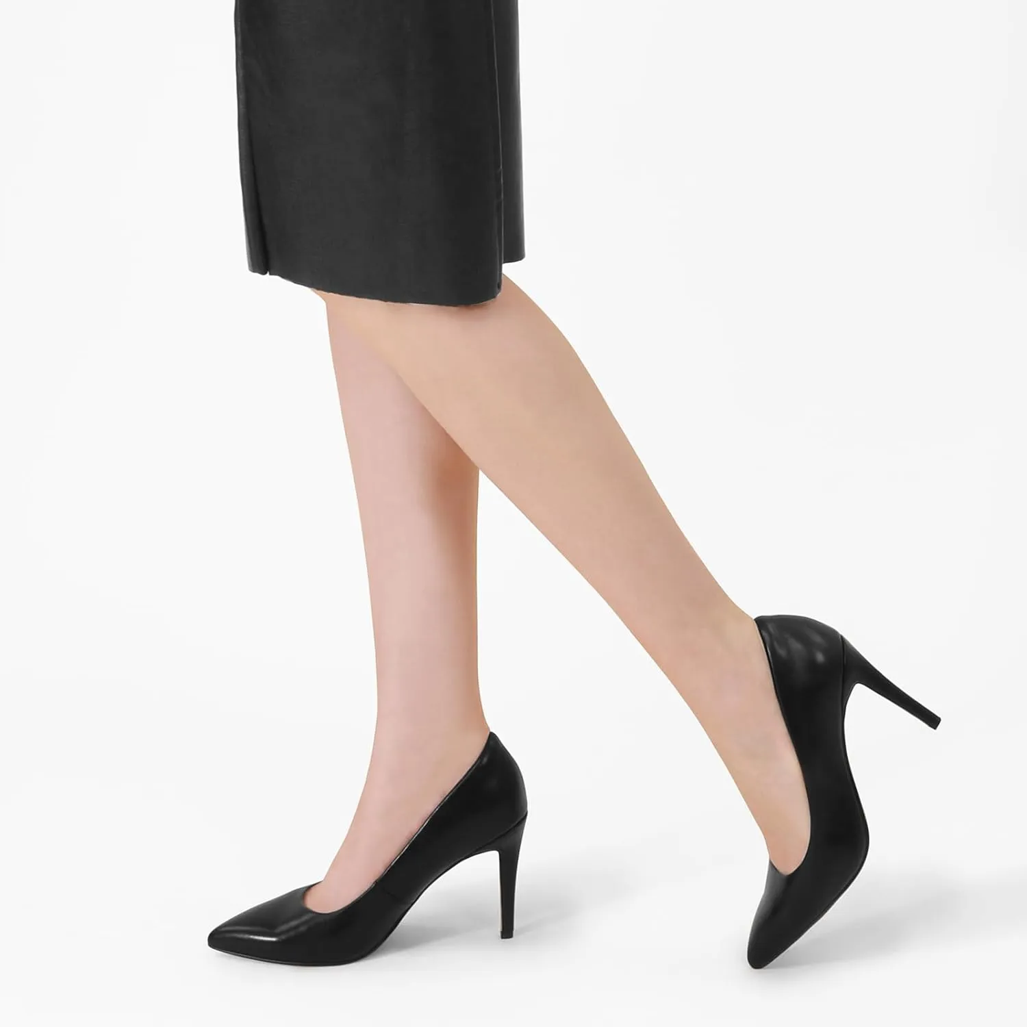 Ankis Pump Shoes for Women Black