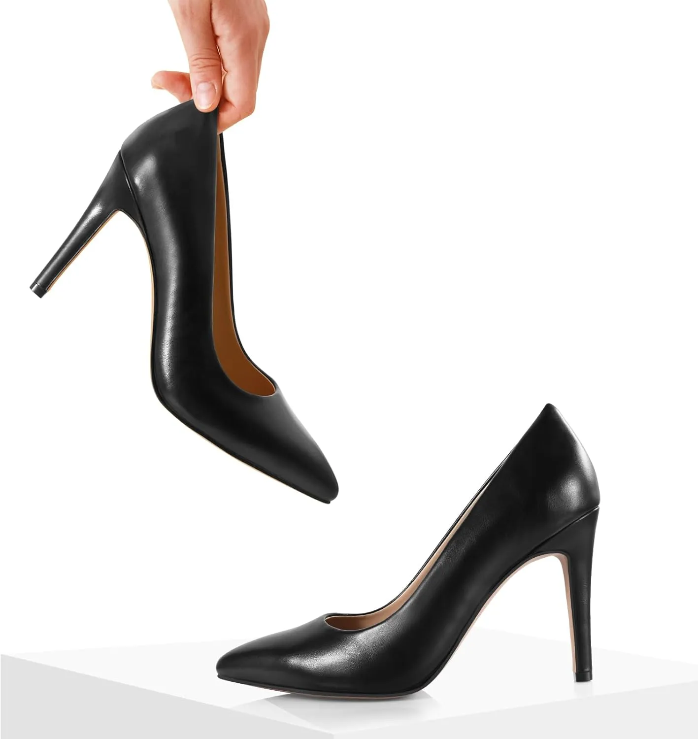 Ankis Pump Shoes for Women Black