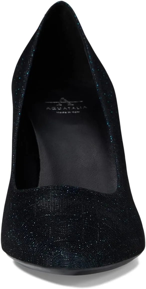 Aquatalia Women's Pasha Pumps Made in Italy, Leather Lining, Pointed Toe, thermoplastic Rubber Outsole.