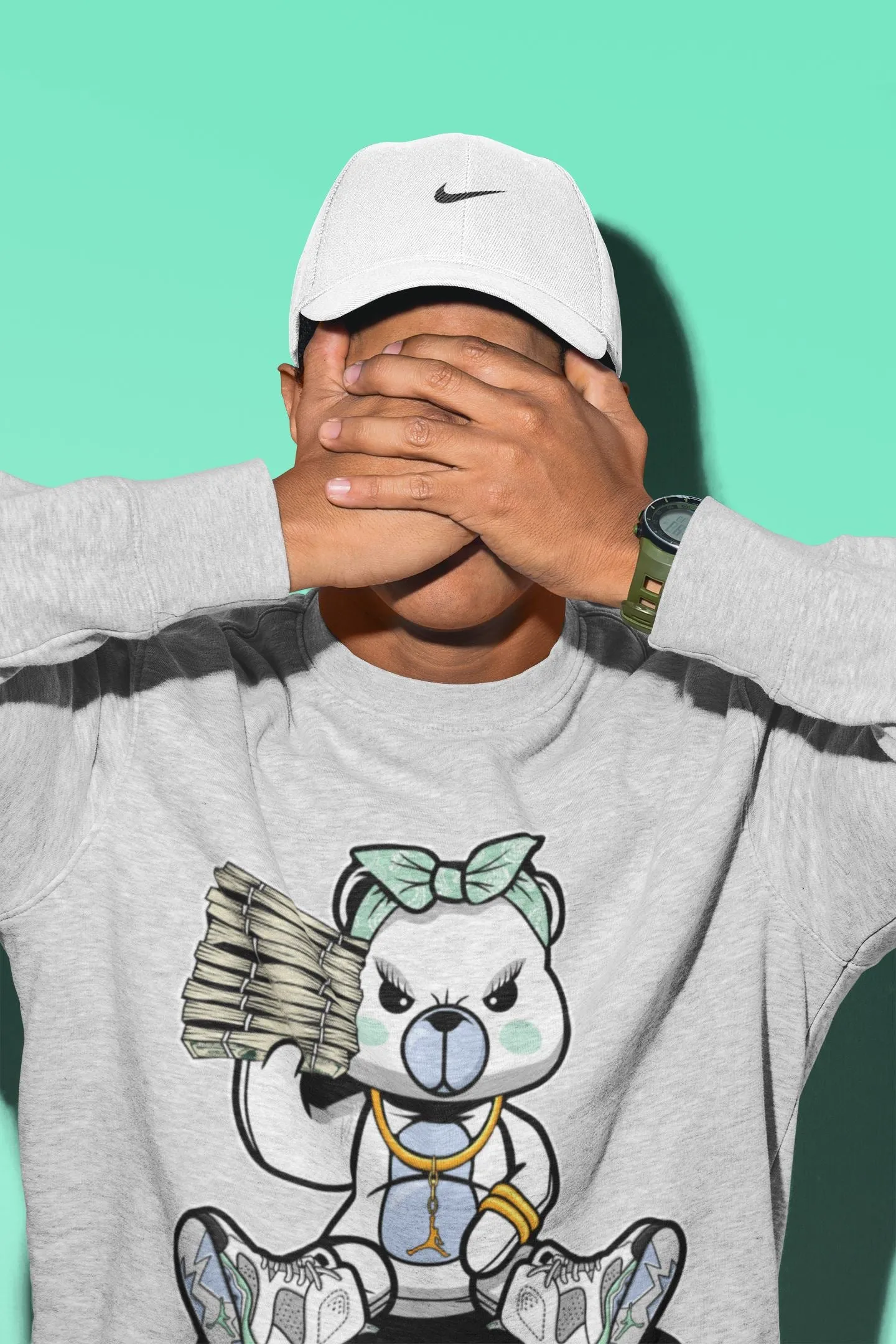 Bad Baby Jordan Seasonal sale Worth the price Unisex - 6 Air Tops Bear Foam Mint