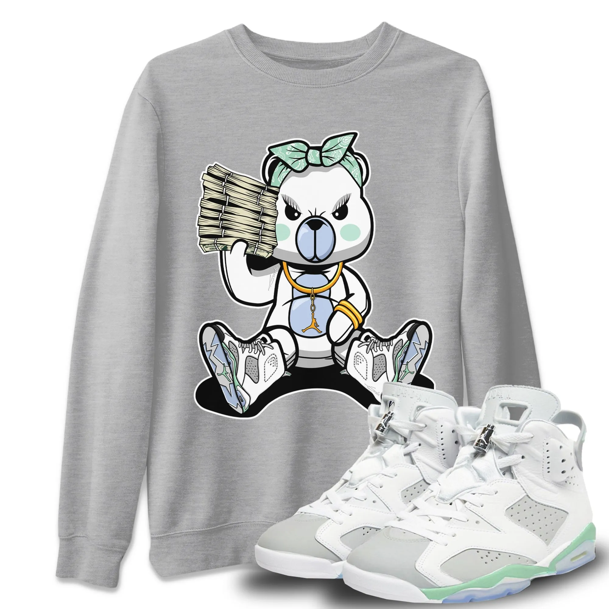 Bad Baby Jordan Seasonal sale Worth the price Unisex - 6 Air Tops Bear Foam Mint