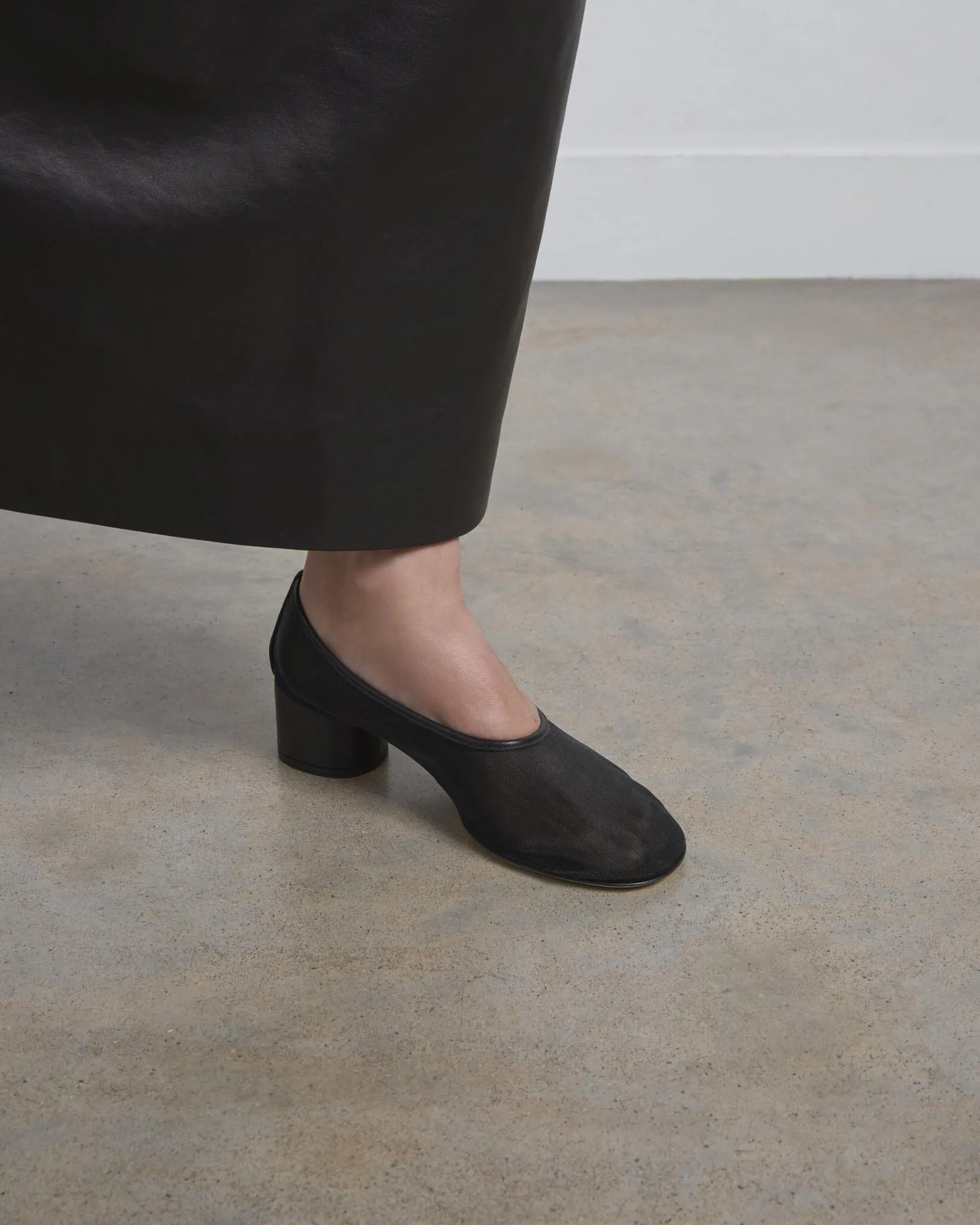 Balla Pump, Black Mesh