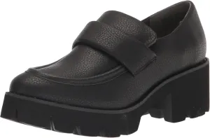 BC Footwear Women's HERE WE are Loafer, Black, 7.5
