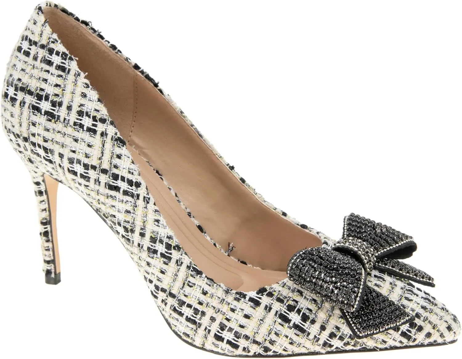 BCBGeneration Women's BISSHA-2 Pump, 8 Ivory Multi