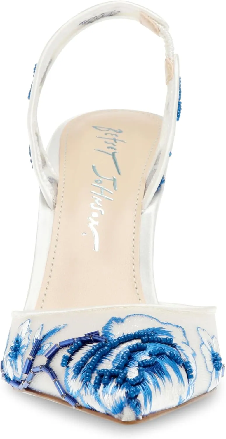 Betsey Johnson Women's Patch Pump