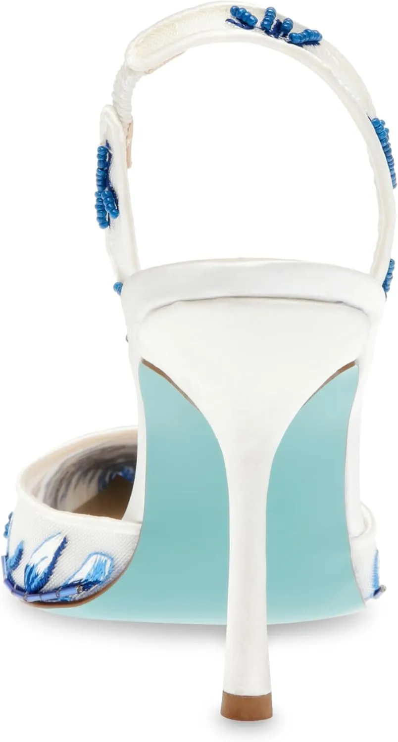 Betsey Johnson Women's Patch Pump