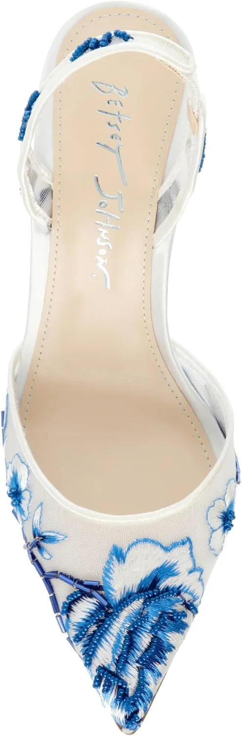 Betsey Johnson Women's Patch Pump