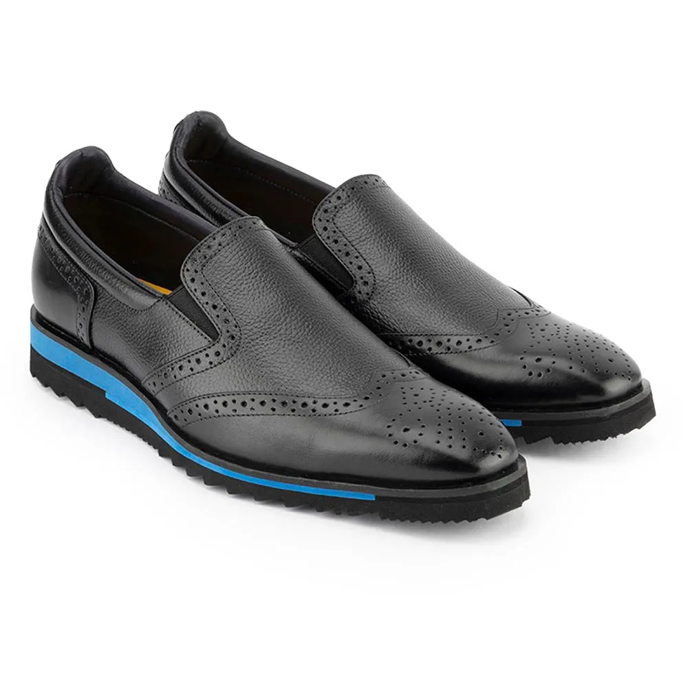 Black Detailed Extralight Loafer