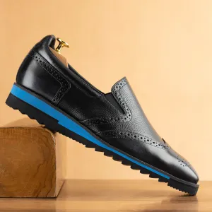 Black Detailed Extralight Loafer