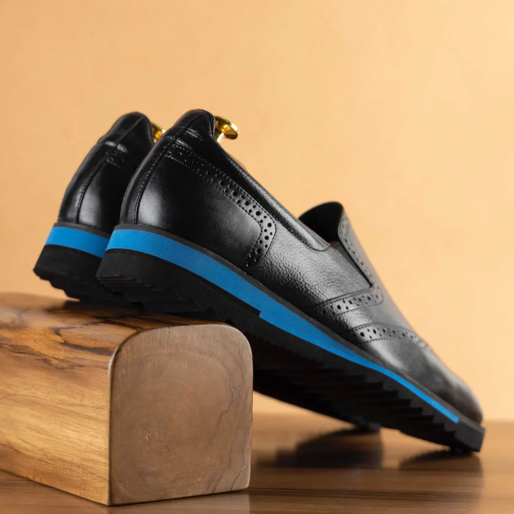 Black Detailed Extralight Loafer
