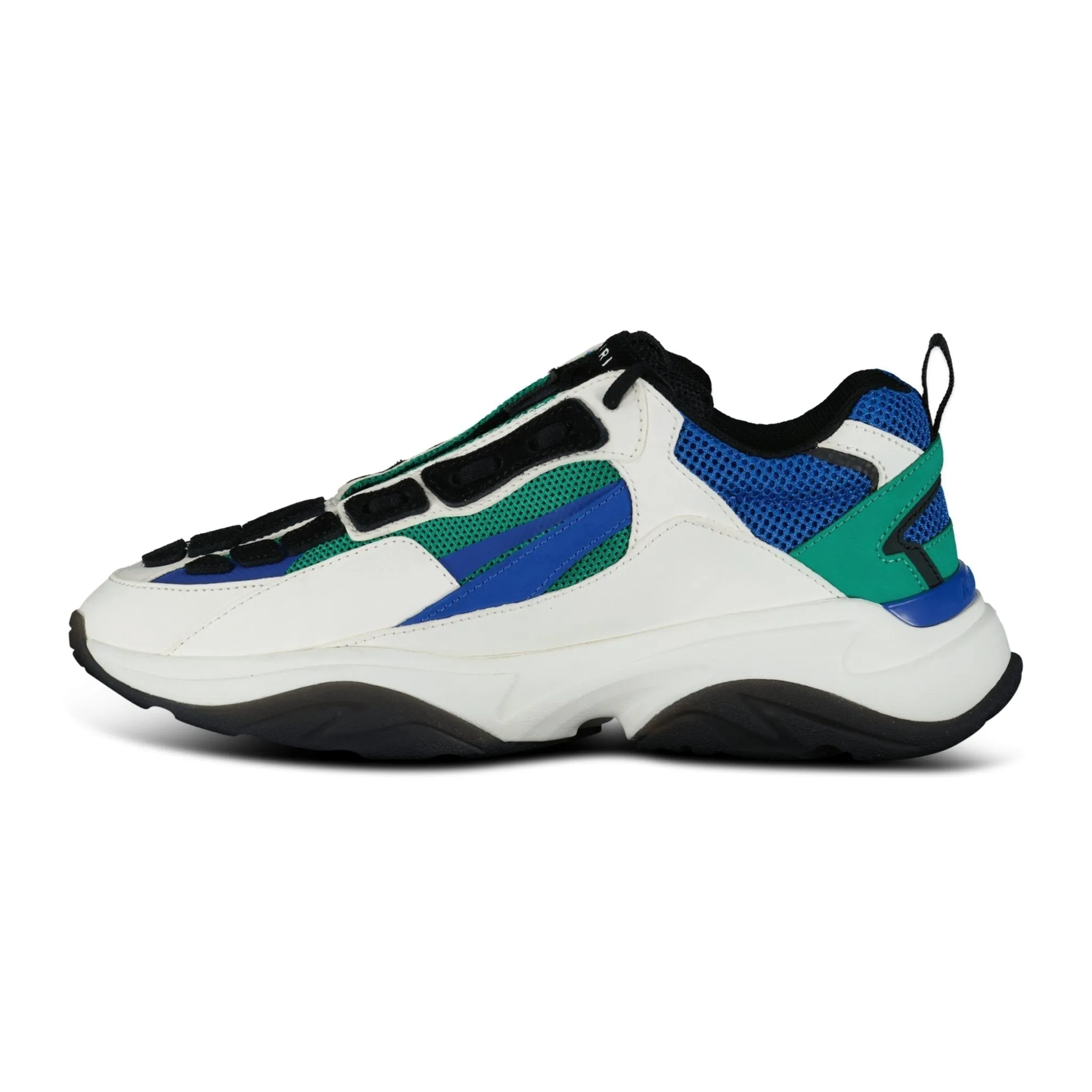 Bone Runner Leather & Mesh Blue & Green