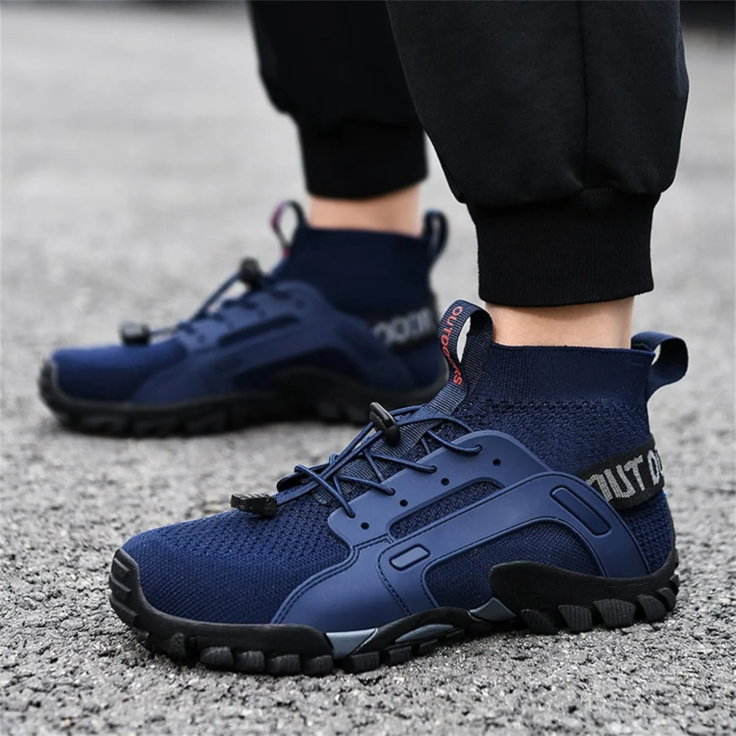 BORAMAX Men's Running Shoes Non Slip Athletic Tennis Walking Type Sneakers Hip Hop Men Walking Running Sneakers Shoe