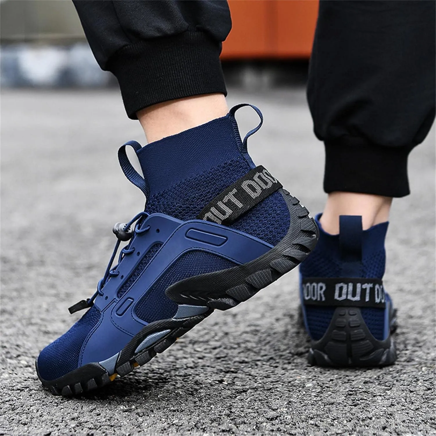 BORAMAX Men's Running Shoes Non Slip Athletic Tennis Walking Type Sneakers Hip Hop Men Walking Running Sneakers Shoe