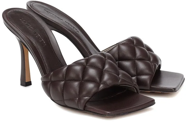 BOTTEGA VENETA PADDED NAPPA LEATHER MULES