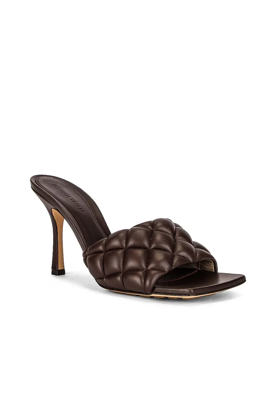 BOTTEGA VENETA PADDED NAPPA LEATHER MULES