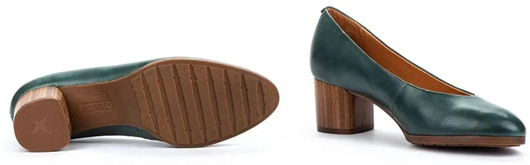 'Calafat' women's pump - Green