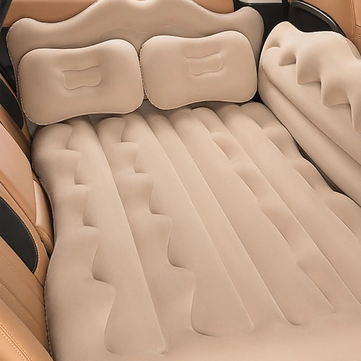 Car Air Mattress for HAVAL H7(7seats) 2017 2017 2018 2019 2020 2021 2022 Thickened Durable Car Camping Air Mattress Bed with Air Pump Inflatable Sleeping Mat,B