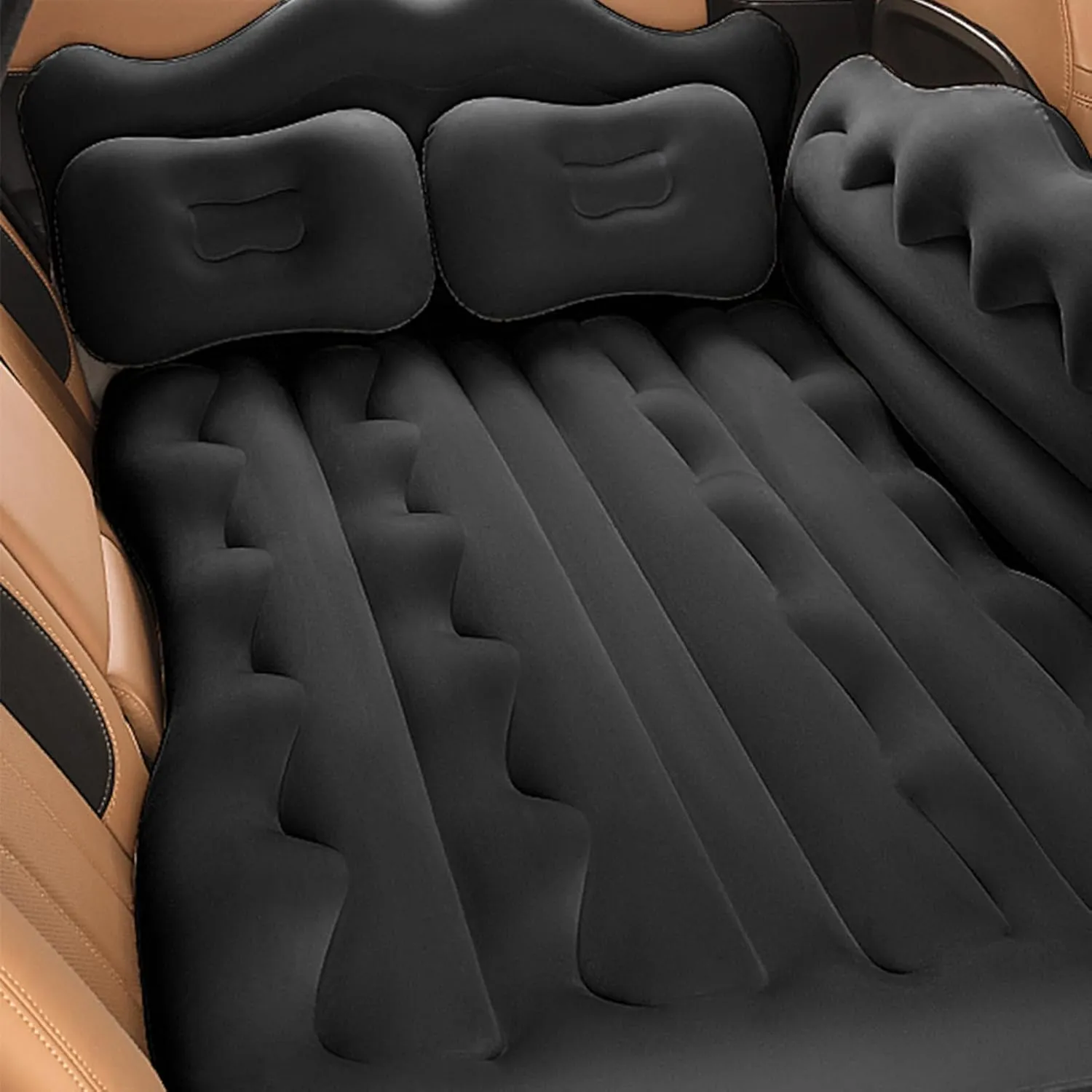 Car Air Mattress for Humma H2 2008 Thickened Durable Car Camping Air Mattress Bed with Air Pump Inflatable Sleeping Mat,A