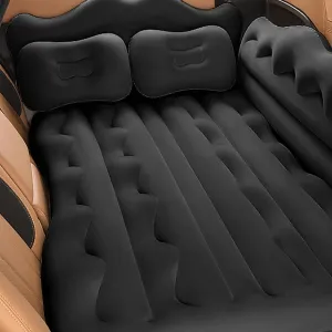 Car Air Mattress for Humma H2 2008 Thickened Durable Car Camping Air Mattress Bed with Air Pump Inflatable Sleeping Mat,A