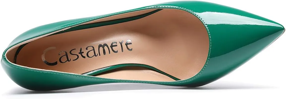 Castamere High Heels Womens Pointed-Toe Slip-on Pumps 8.5CM Stiletto Heel Shoes