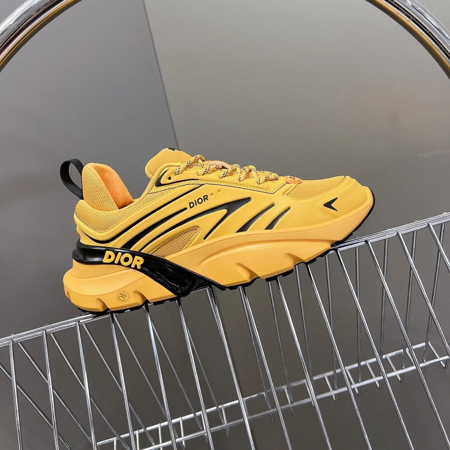 CD B44 Blade Sneaker Dark Yellow Mesh Fabric 989539