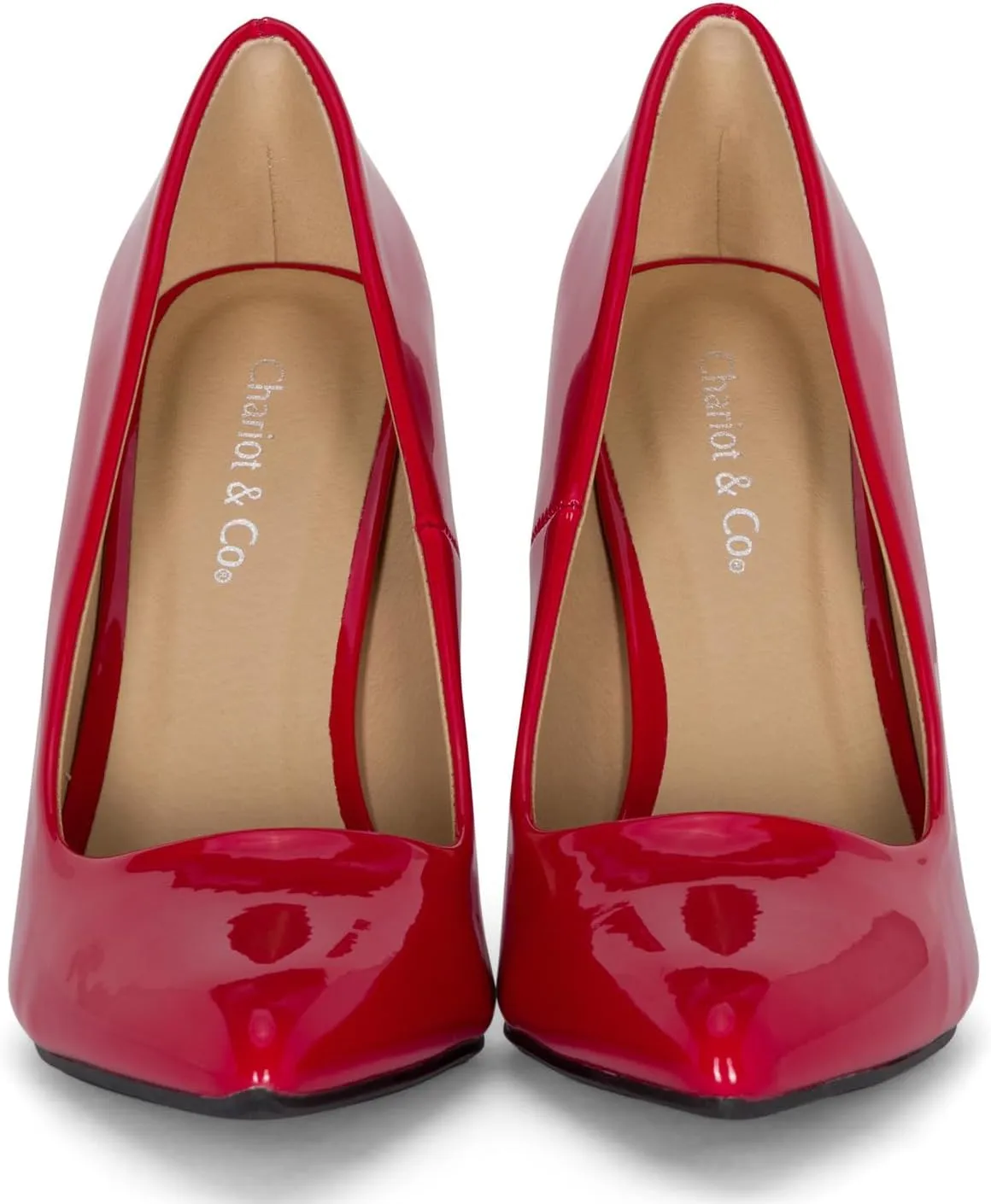 Chariot & Co: Mall- Womens Closed Toe High Heels Dress Pointed Toe Wedding Stiletto Pump Shoes - 4" Heel