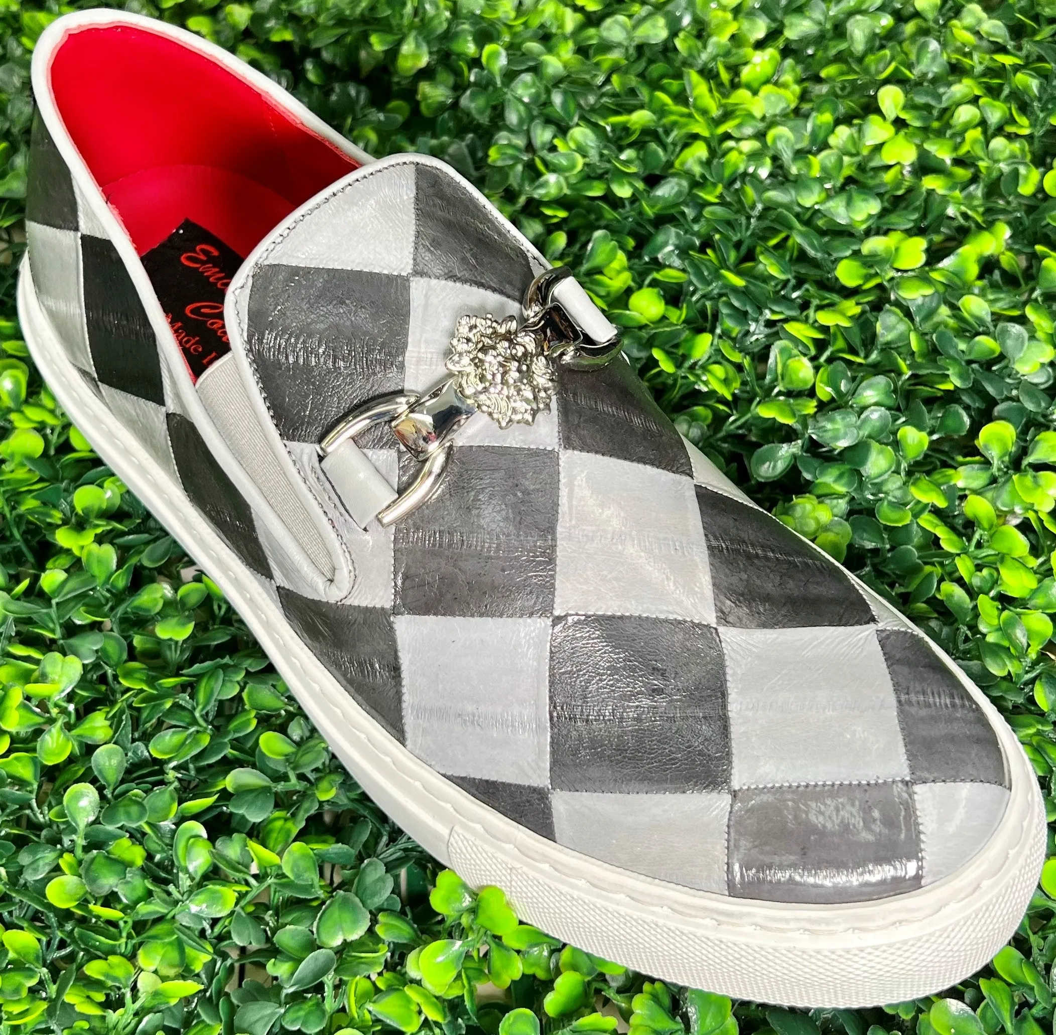 Checkered Loafer-Emilio Franco