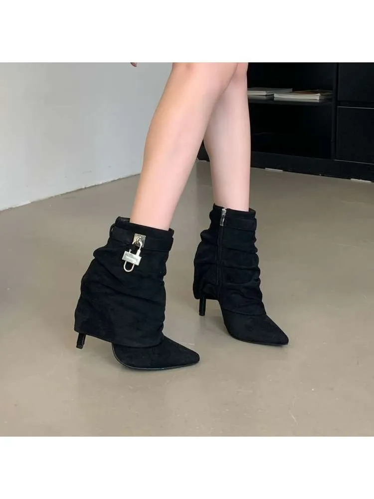 Chic Women’s Casual Chunky Heel Ankle Boots – Perfect for Every Occasion!