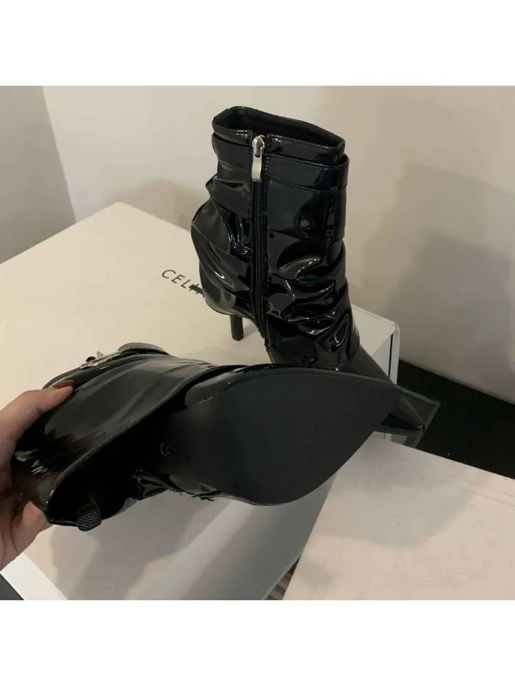 Chic Women’s Casual Chunky Heel Ankle Boots – Perfect for Every Occasion!