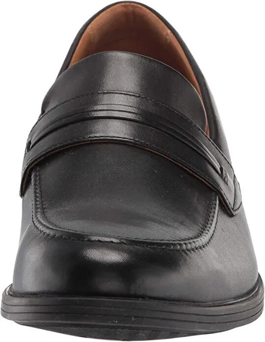 Clarks Men's Whiddon Loafer Black Leather 26158005