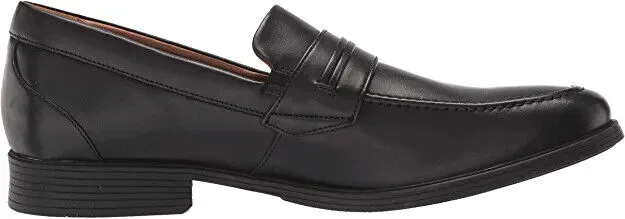 Clarks Men's Whiddon Loafer Black Leather 26158005
