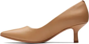 Clarks Unisex Violet55 Rae Sneaker, Camel Leat, 0 US Women