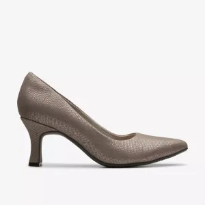 Clarks Women's Kataleyna Gem Silver Metallic