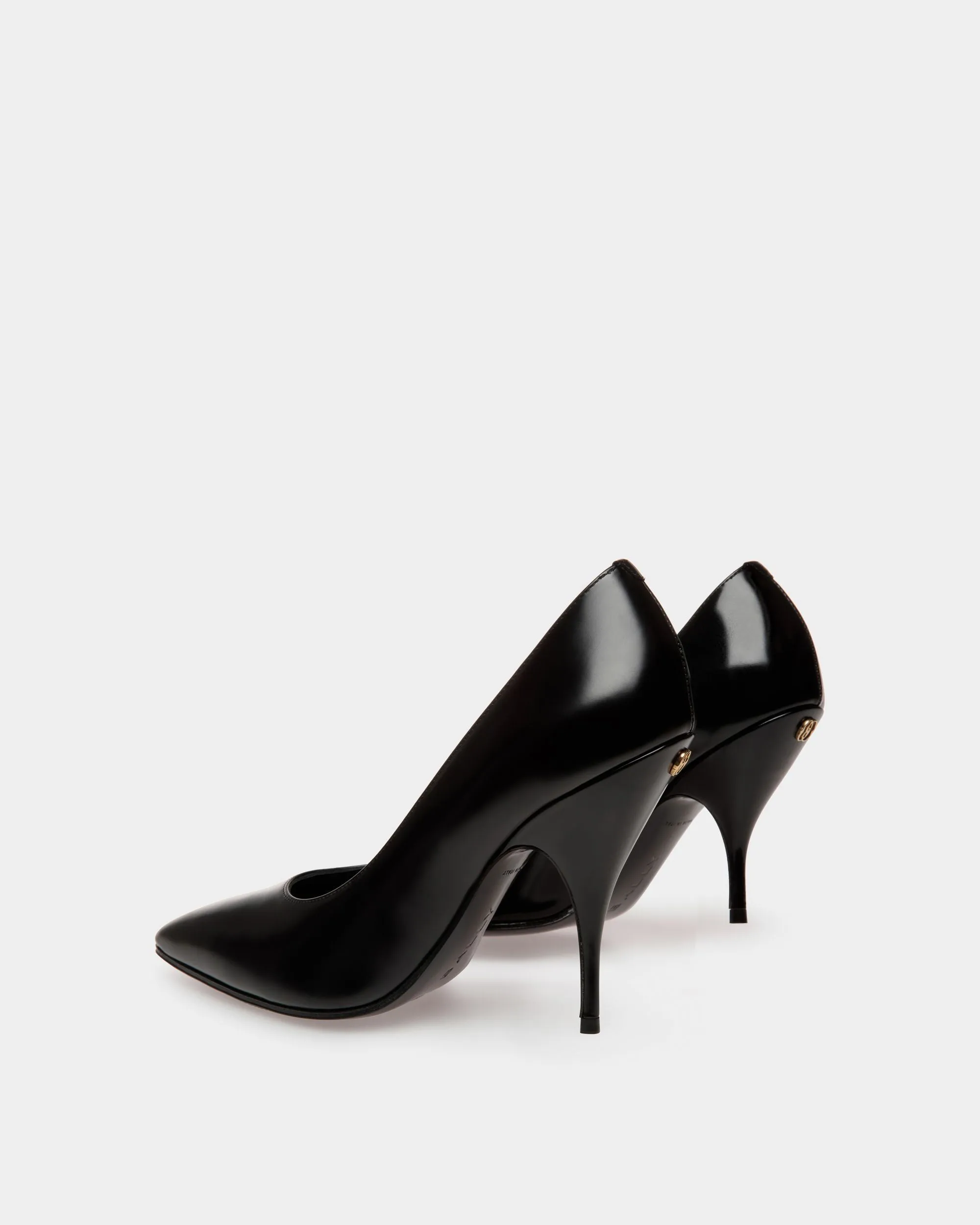 Claudelle Pumps In Black Leather