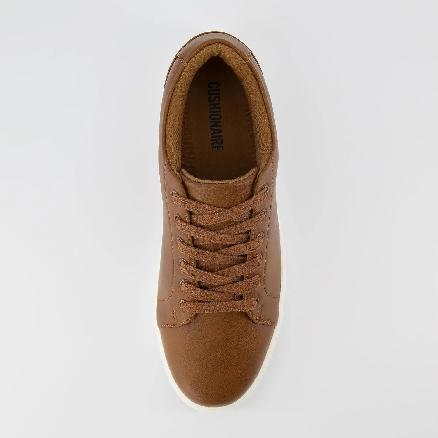 CUSHIONAIRE Men's Princeton lace up Sneaker with  Comfort Foam