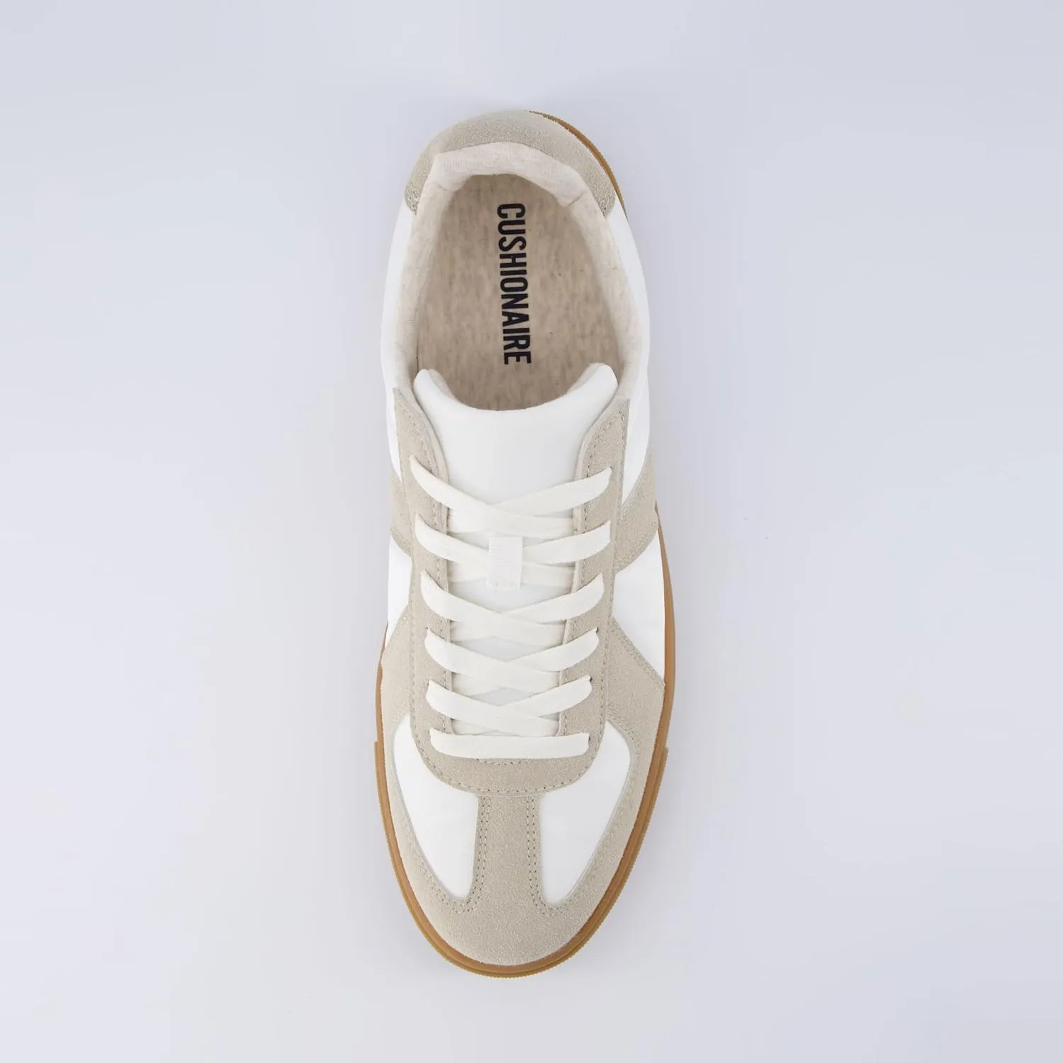 CUSHIONAIRE Men's Troy lace up Sneaker with  Comfort Foam