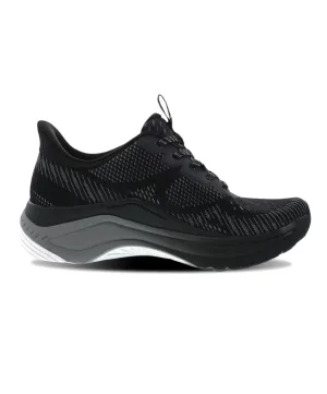 Dansko Peony Black Mesh Sneaker Black
