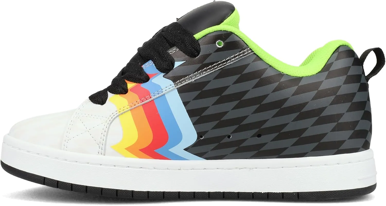 DC Men's 43i Court Graffik Skate Sneaker