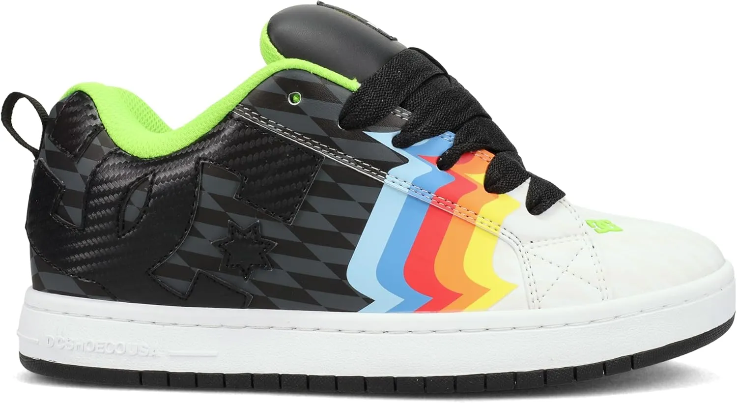 DC Men's 43i Court Graffik Skate Sneaker