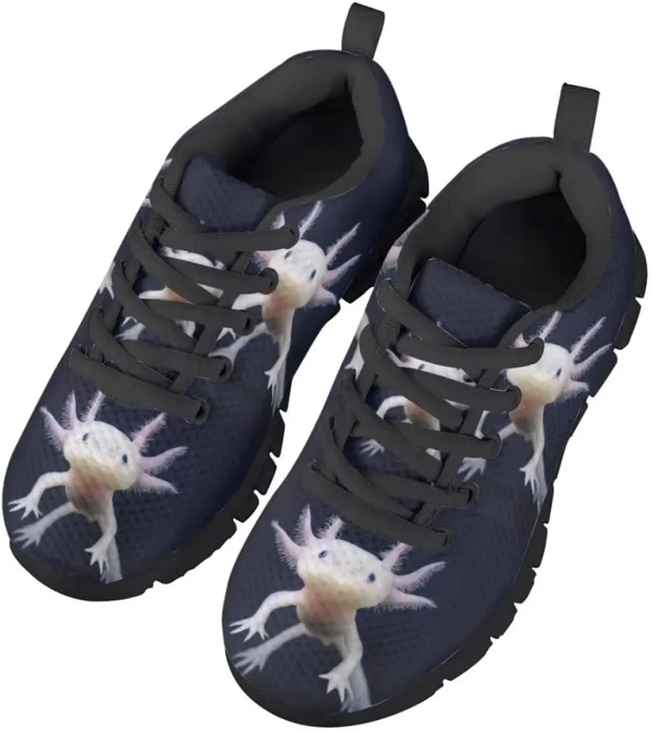 Dellukee Boys Girls Running Shoes Kids Fashion Cute Breathable Lightweight Mesh Athletic Tennis Sneakers