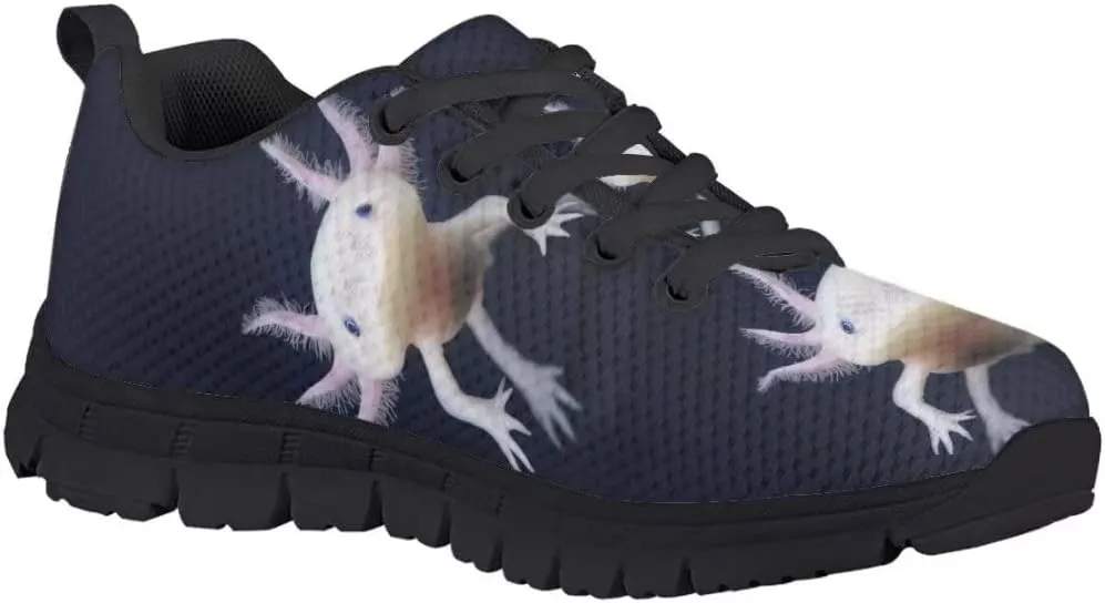 Dellukee Boys Girls Running Shoes Kids Fashion Cute Breathable Lightweight Mesh Athletic Tennis Sneakers